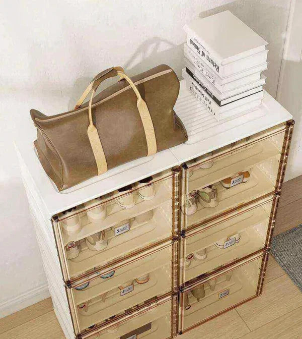 Premium 8-Layer Foldable Shoe Rack | Space-Saving Shoe Storage Organizer | Large Capacity | Easy Assembly